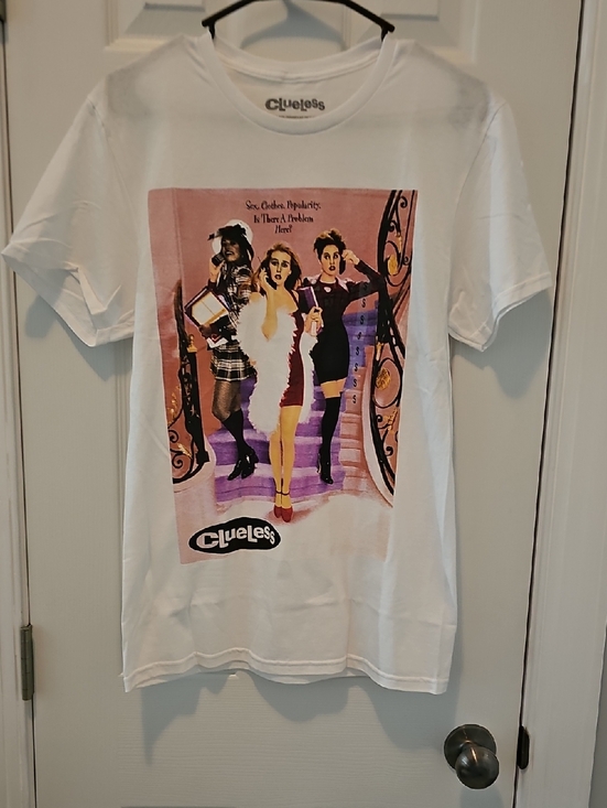 Clueless Other - Clueless White Graphic Short-Sleeve Tee